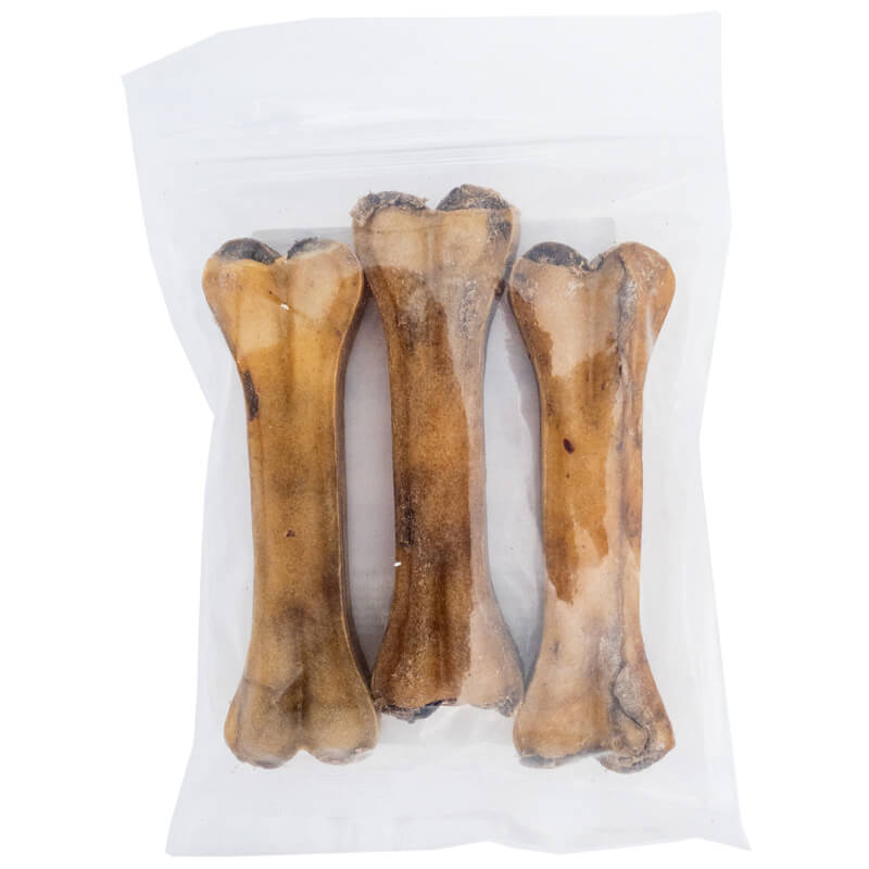 WolfPack - kosti iz goveje kože, polnjene z vampi - 12,5 cm (2)