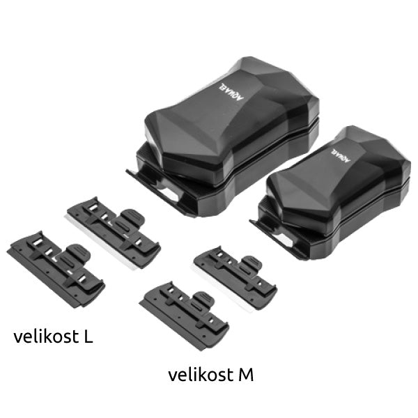 Aquael magnet za steklo s strgalom - L
