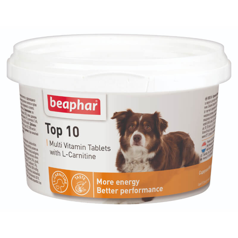 Beaphar Top 10 multivitaminski preparat - 180 tablet