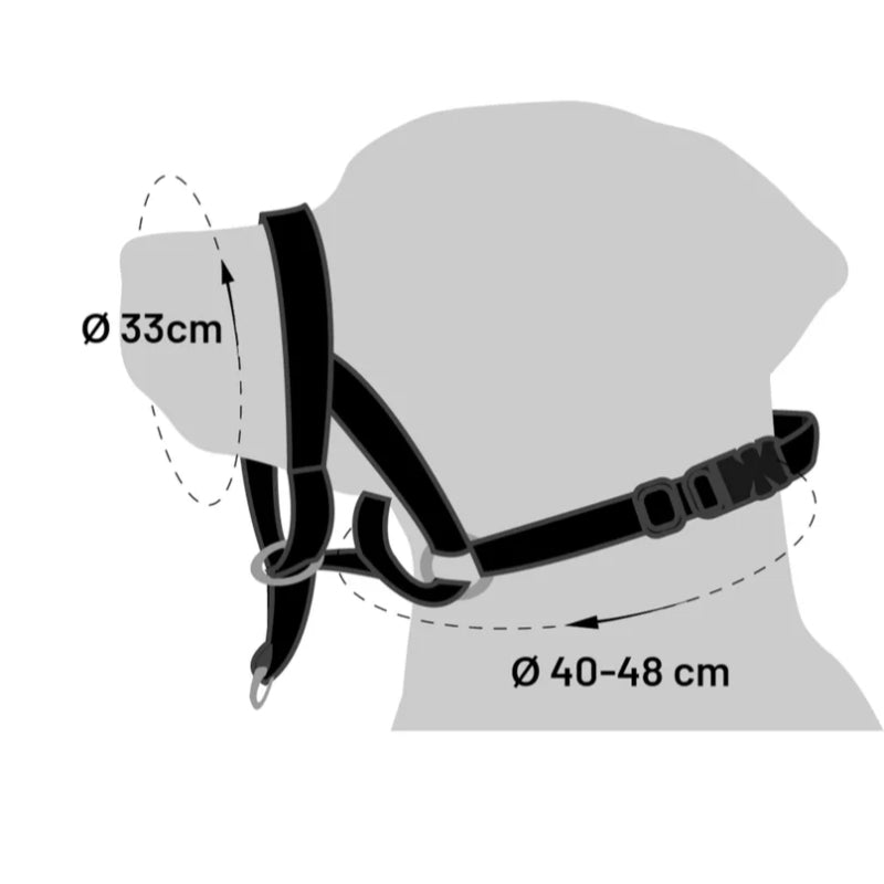 Flamingo oglavnica Easy Leader, S - 40-48 cm (2)