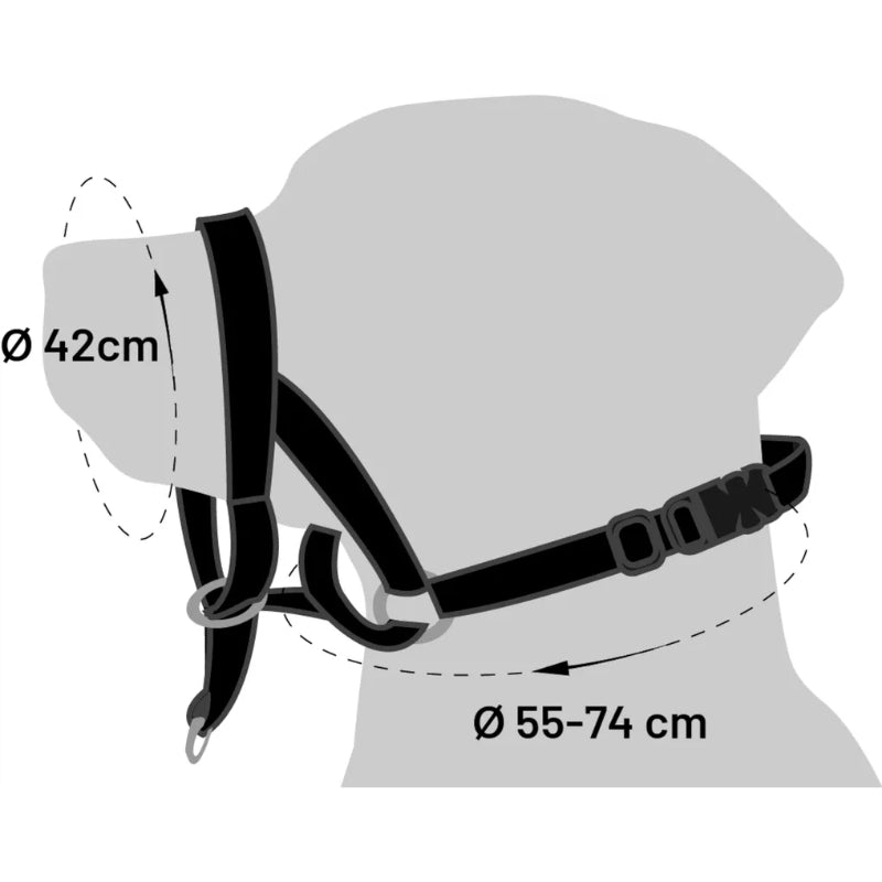 Flamingo oglavnica Easy Leader, XL - 55-74 cm (2)