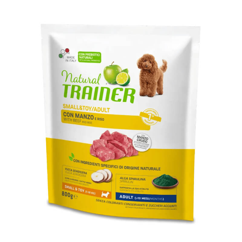 Natural Trainer Adult Small - govedina in riž - 800g