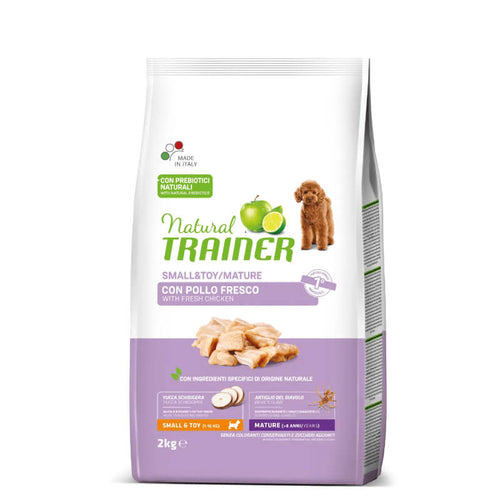 Natural Trainer Senior Small - sveži piščanec - 2 kg