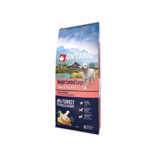 Ontario Adult Large Weight Control - puran in krompir - 12 kg