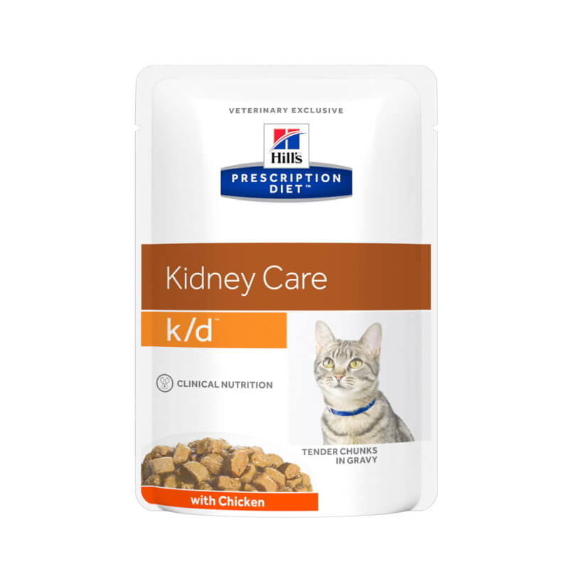 Hill's veterinarska dieta k/d, vrečka - piščanec - 85 g