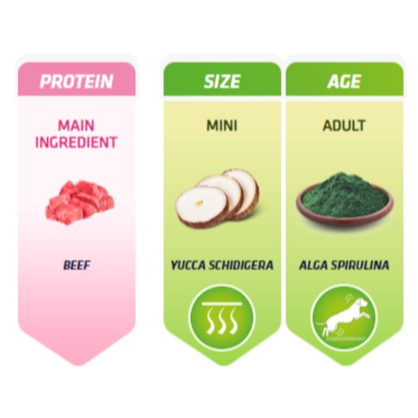 Natural Trainer Adult Small - govedina in riž (2)