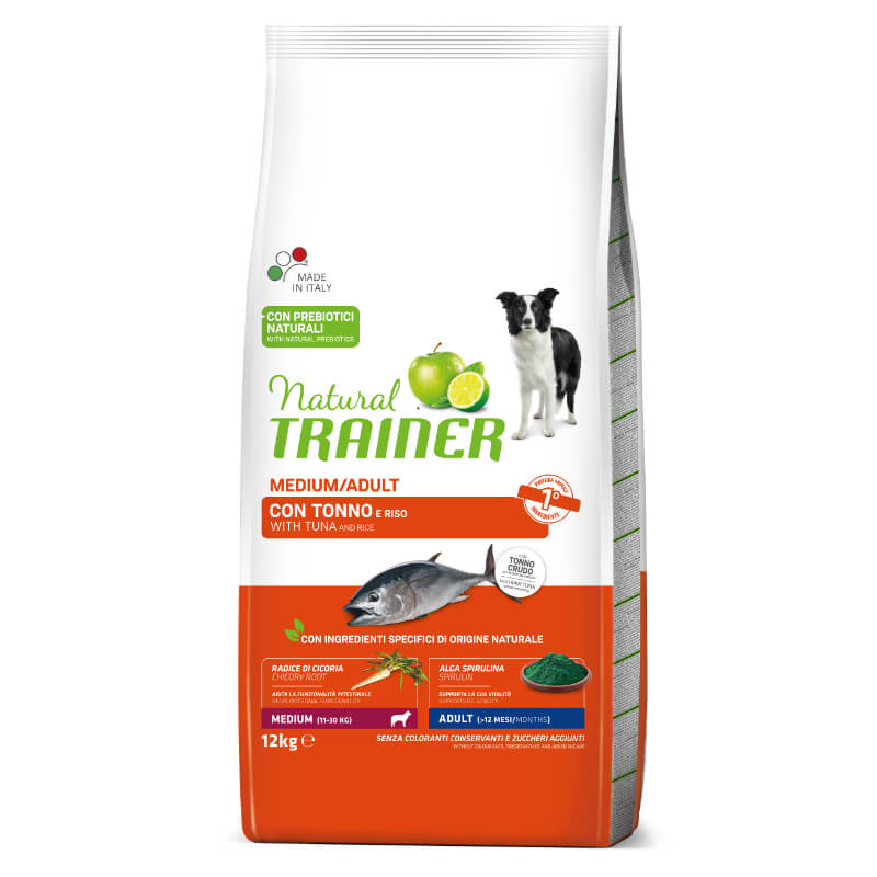 Natural Trainer Adult Medium - riba in riž (2)
