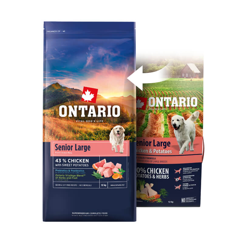 Ontario Senior Large - piščanec in krompir