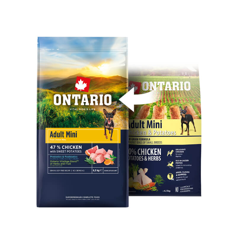 Ontario Adult Mini - piščanec in krompir