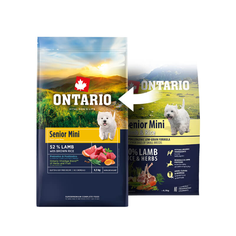 Ontario Senior Mini - jagnjetina in riž