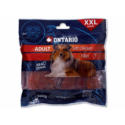 Ontario Snack Soft Chicken Jerky - 500 g