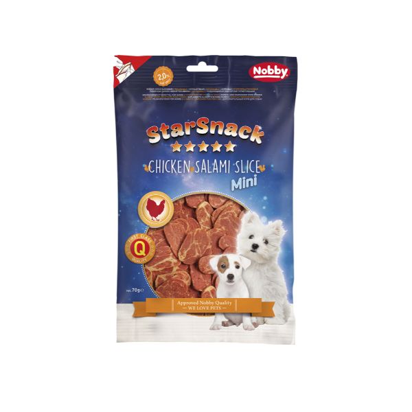 Nobby Starsnack Mini Chicken salama - 70 g
