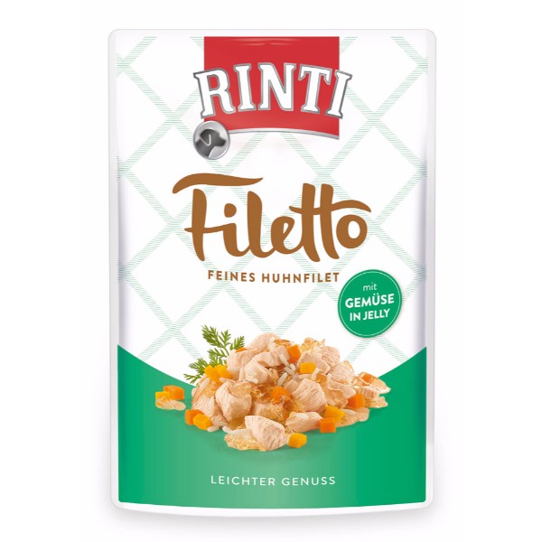 Rinti Filetto in Jelly - piščanec in zelenjava - 100 g - 100 g
