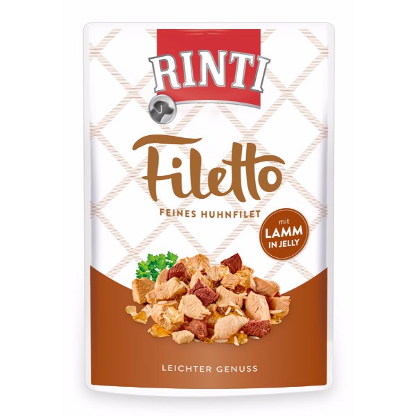 Rinti Filetto in Jelly - piščanec in ovca - 100 g - 100 g