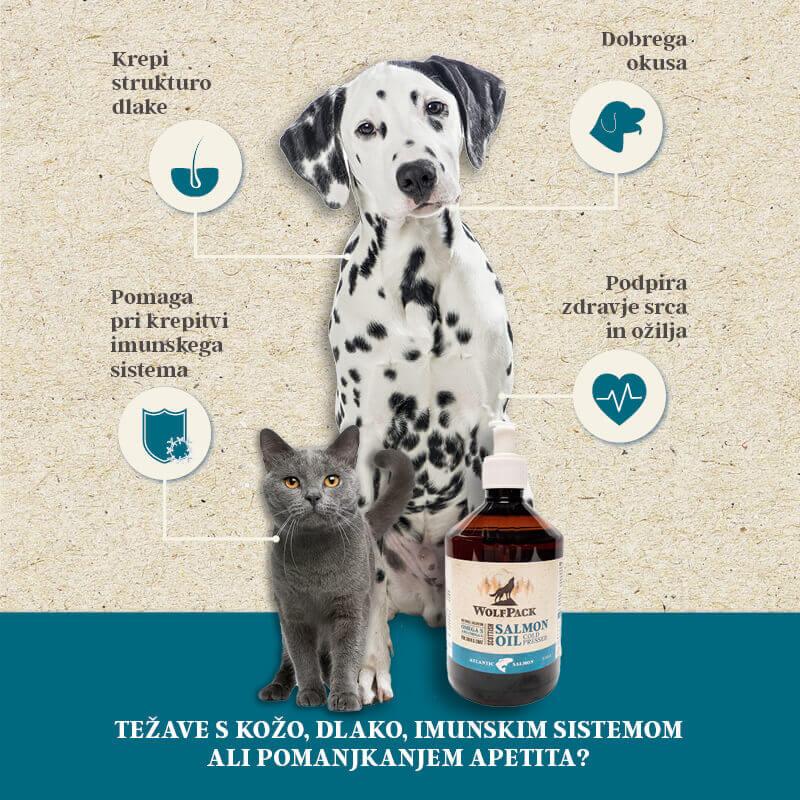 WolfPack hladno stiskano lososovo olje, s pumpico (3)