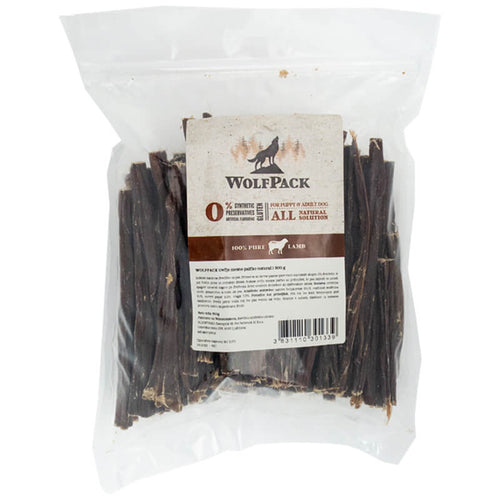 WolfPack ovčje mesne palčke natural - različna pakiranja - 500 g