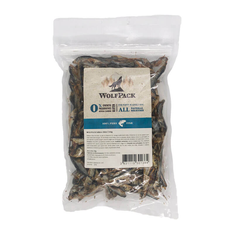 WolfPack sušene ribice - 150 g