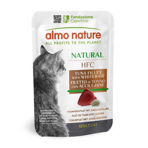 Almo Nature HFC Natural vrečka - file tune in inčun - 55 g - 55 g