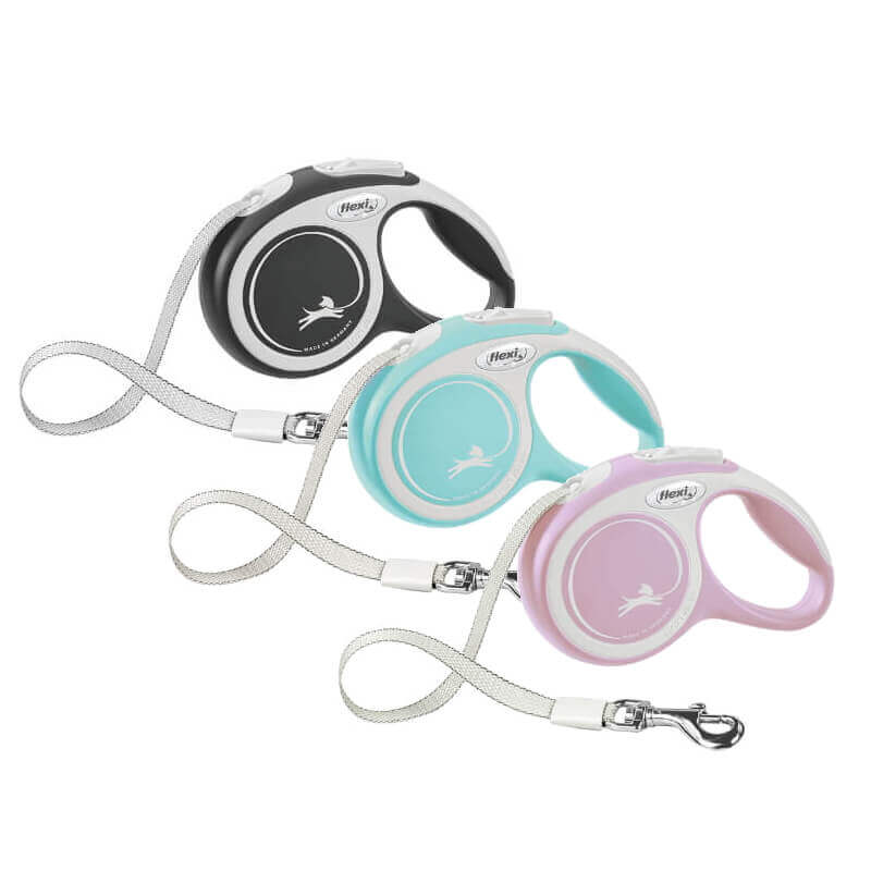 Flexi povodec New Comfort XS, trak - 3 m (različne barve) (2)