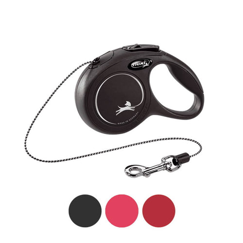 Flexi povodec Classic XS, vrvica - 3 m (različne barve)