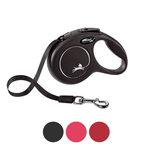 Flexi povodec Classic XS, trak - 3 m (različne barve)