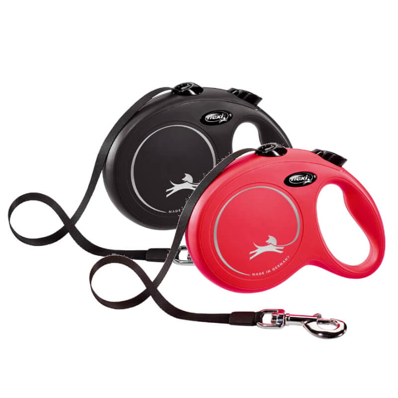 Flexi povodec Classic L, trak - 8 m (različne barve) (2)