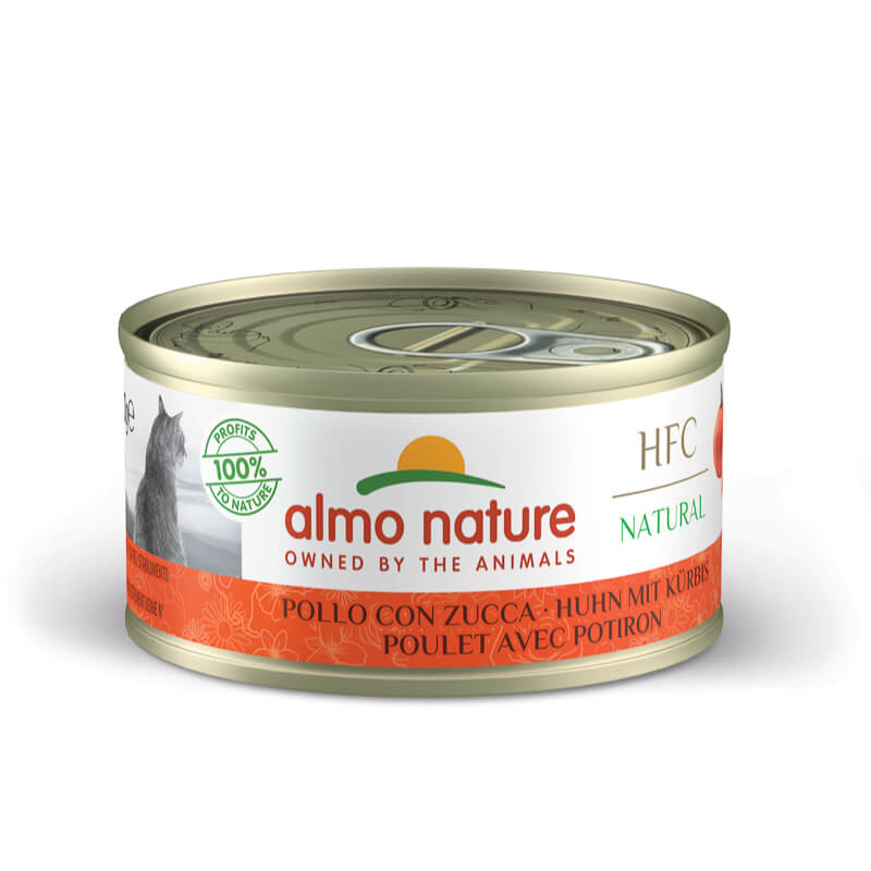Almo Nature HFC Natural – piščanec in bučke – 70 g