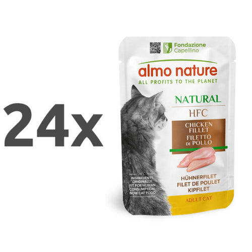 Almo Nature HFC Natural - piščančji file - 55 g - 24 x 55 g