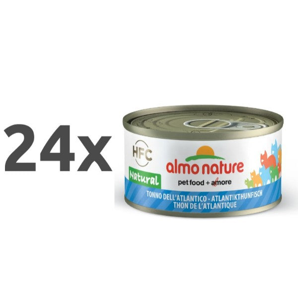Almo Nature HFC Natural – atlantski tun – 70 g - 24 x 70 g
