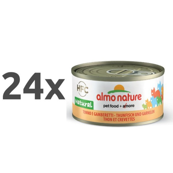Almo Nature HFC Natural – tuna in rakci – 70 g - 24 x 70 g