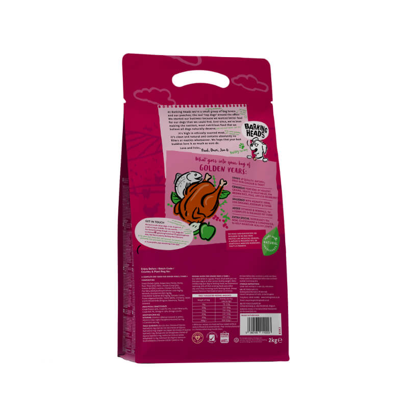 Barking Heads Golden Years za starejše pse (2)