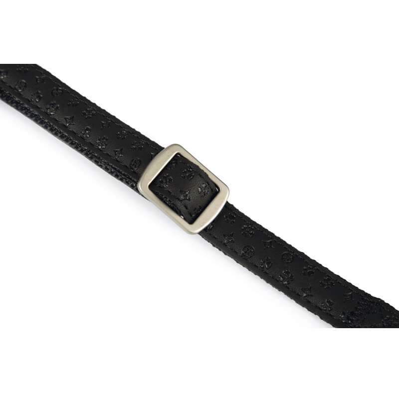 Beeztees ovratnica Macleather, črna - različne velikosti (4)