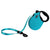 Alcott avtomatski povodec Adventure M, trak - 5 m (različne barve) - modra
