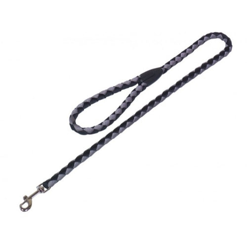 Nobby povodec Corda - črno siv - 100 cm - 12 mm