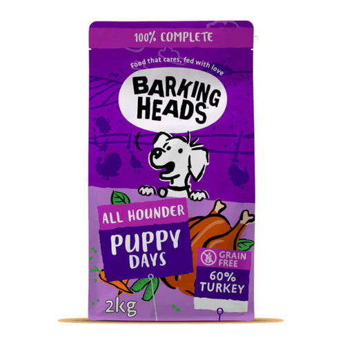 Barking Heads Puppy Days grain free - 2 kg