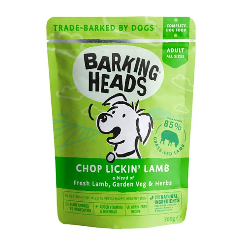 Barking Heads Chop Lickin' Lamb - jagnjetina - 300 g - 300 g