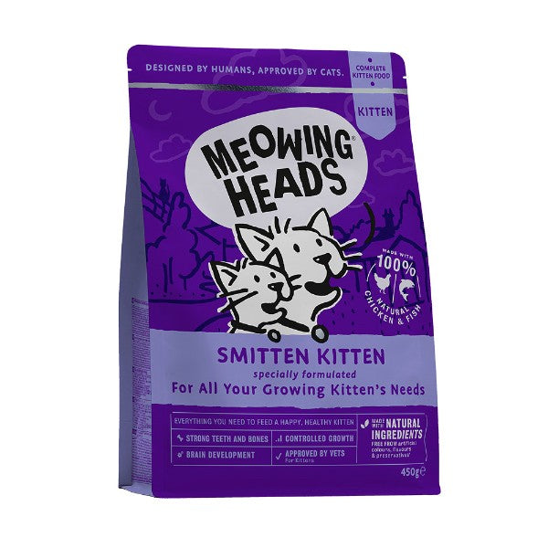 Meowing Heads Smitten Kitten - piščanec - 450 g