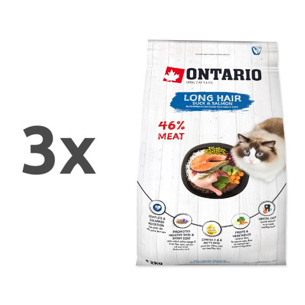 Ontario Cat Longhair - raca in losos - 3 x 2 kg