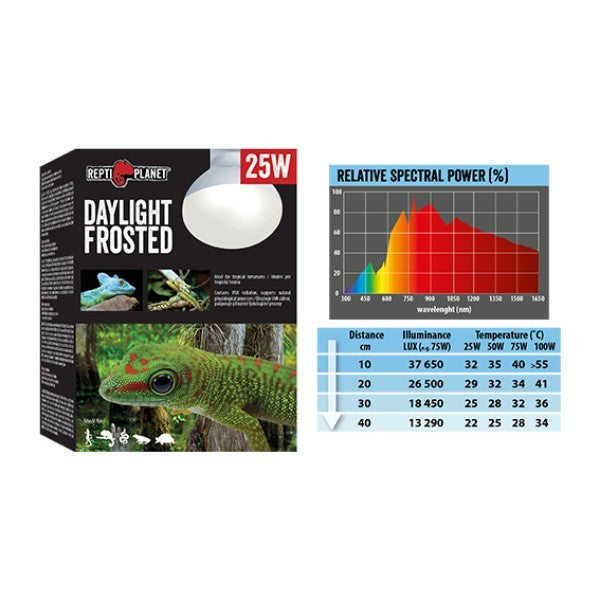 Repti Planet grelna žarnica Daylight Frosted - 100 W (2)