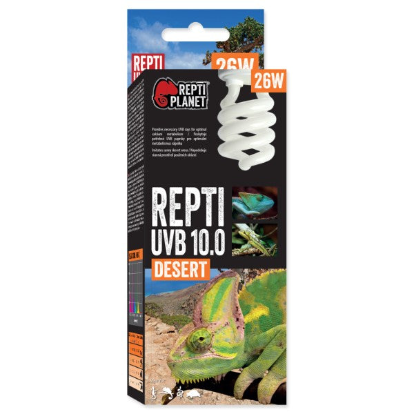 Repti Planet žarnica Repti Compact UVB, 10.0 - 26 W