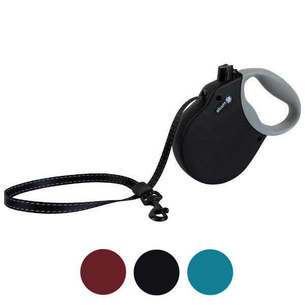 Alcott avtomatski povodec Expedition L, trak - 7,5 m (različne barve)