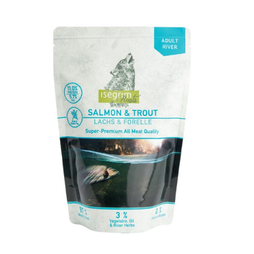 Isegrim Adult vrečka - losos in postrv - 410 g - 410 g