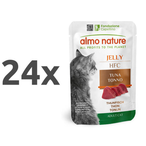 Almo Nature HFC Jelly - tuna - 24 x 55 g