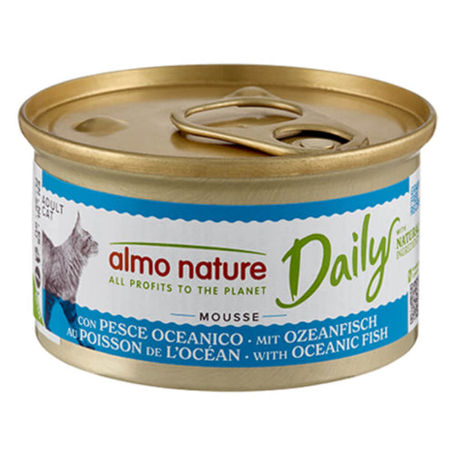 Almo Nature Daily Mousse konzerva - oceanske ribe - 85 g