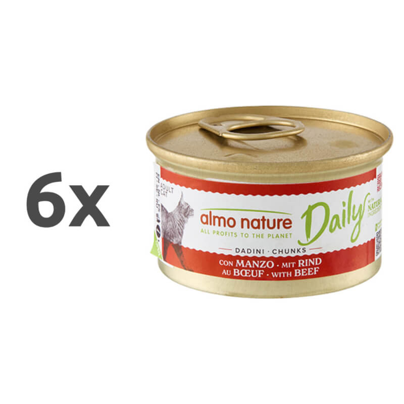 Almo Nature Daily konzerva - govedina - 85 g - 6 x 85 g