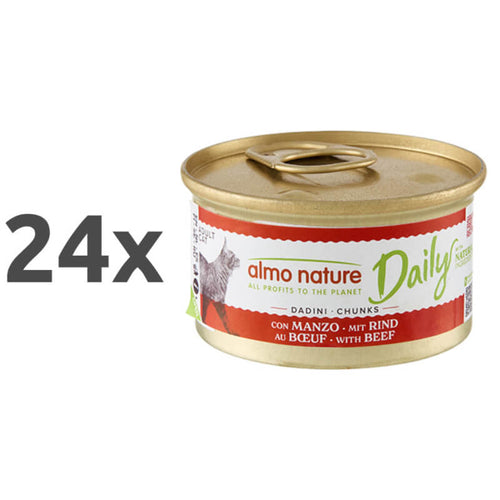 Almo Nature Daily konzerva - govedina - 85 g - 24 x 85 g