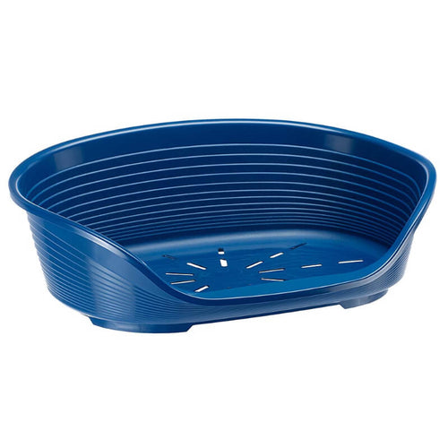 Ferplast Siesta Deluxe 2 pasje ležišče, različne barve - 49 x 36 x 17,2 cm - modra