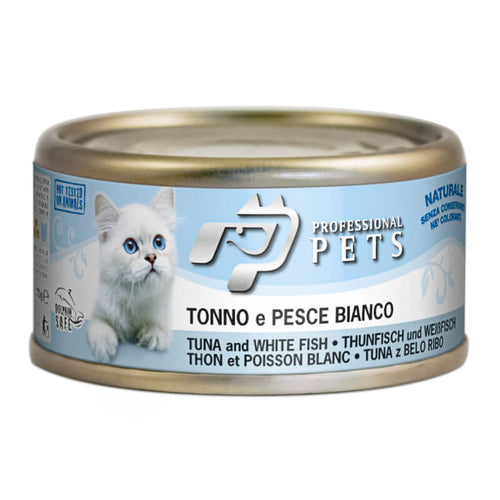 Professional Pets Naturale – tuna in bela riba - 70 g