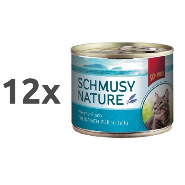 Schmusy Nature - tuna - 185 g - 12 x 185 g