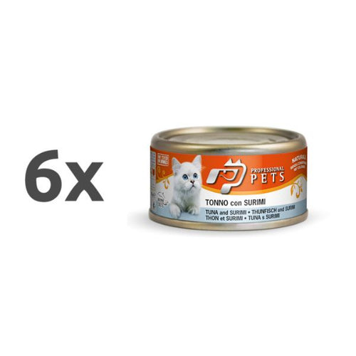 Professional Pets Naturale – tuna in surimi - 70 g - 6 x 70 g
